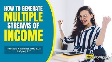 How to Generate Multiple Streams of Income with a Business Directory Website