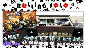 Sword & Sorcery | Solo Playthrough | How To Play | Component Overview | Part 1