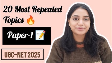 UGC NET Paper 1: 20 MOST REPEATED TOPICS 🔥 | 2020–2024 Analysis (Part 1)
