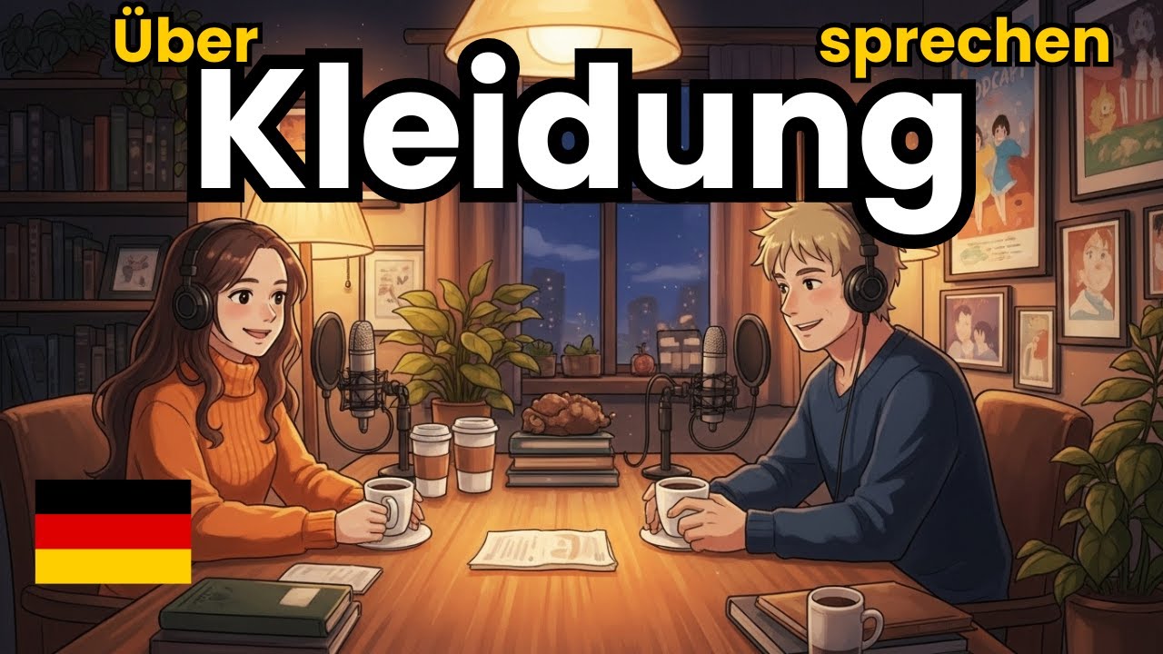 How to Talk About Your Clothes in German | Easy German Conversation Practice