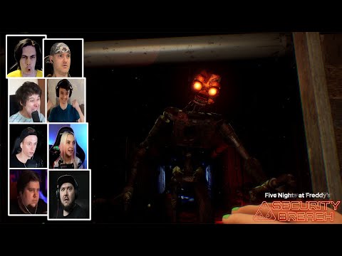 Видео: Реакция Летсплейщиков на Мимика и Спасение Роксаной в Five Nights at Freddy Ruin