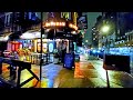 NYC Night Walk in the Rain -  New York City [4K]