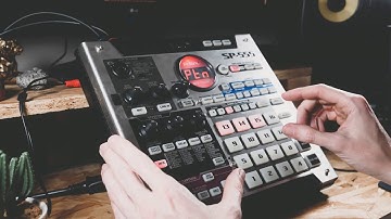 How I made a lofi beat using the SP555