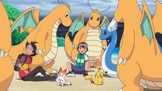 Pokemon Journeys Ash And Goh Found Dragonite Island