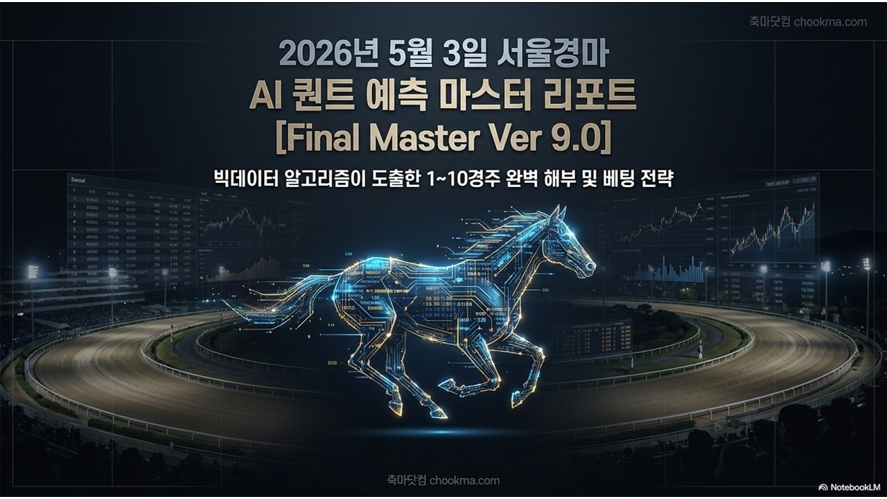 경마예상❇️렛츠런파크🔥토요경마예측📊족집게데이터