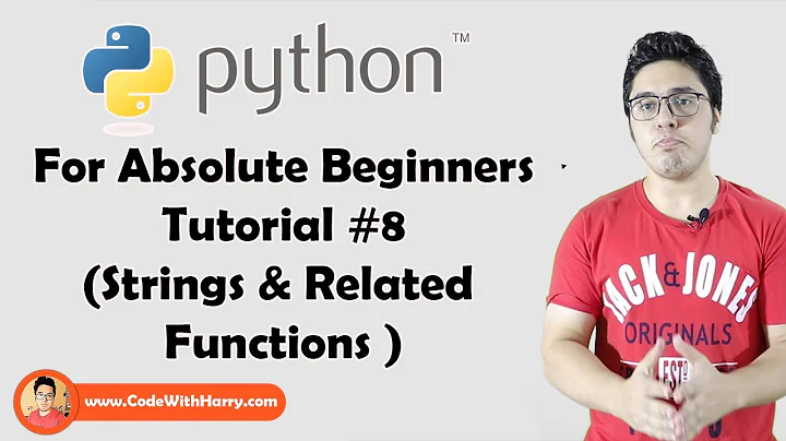 String Slicing And Other Functions In Python | Python Tutorials For Absolute Beginners In Hindi #8
