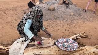 Making Berber Bread, Chegaga Desert, Morocco, Blue Turbans Adventures from Pieter V. 🇲🇦