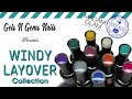 Madam Glam ''Windy Layover" Collection Swatch and Comparisons