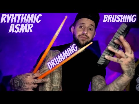 ASMR | Tingly Rhythmic Brushing & Drumming Trigger Assortment