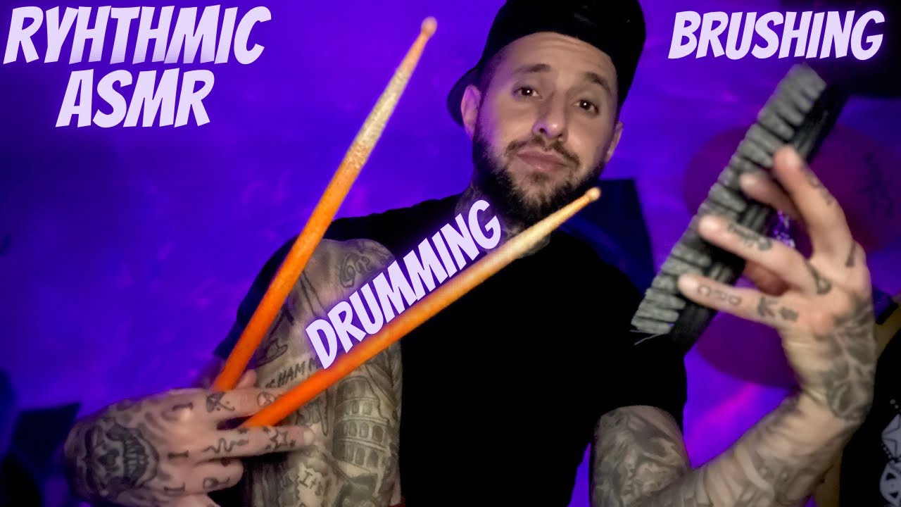 ASMR | Tingly Rhythmic Brushing & Drumming Trigger Assortment