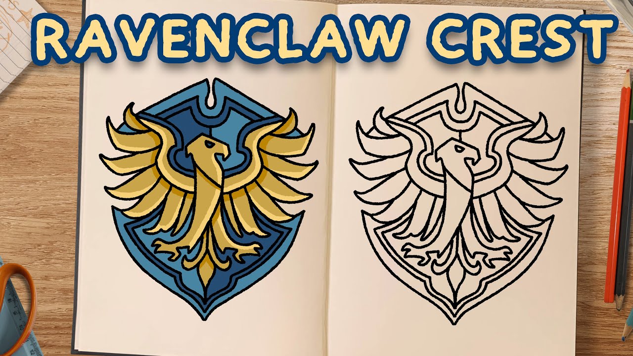 Harry Potter Ravenclaw House Crest 