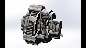 3-stage planetary gear