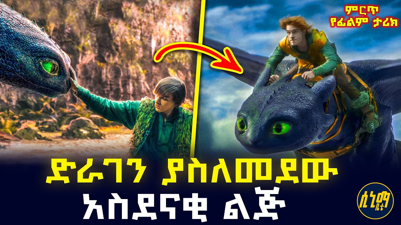 ፈሪው ልጅ ማንም ያልደፈረውን ድራገን ተላመደ 🤯 | የፊልም ታሪክ ባጭሩ How to train your Dragon Amharic