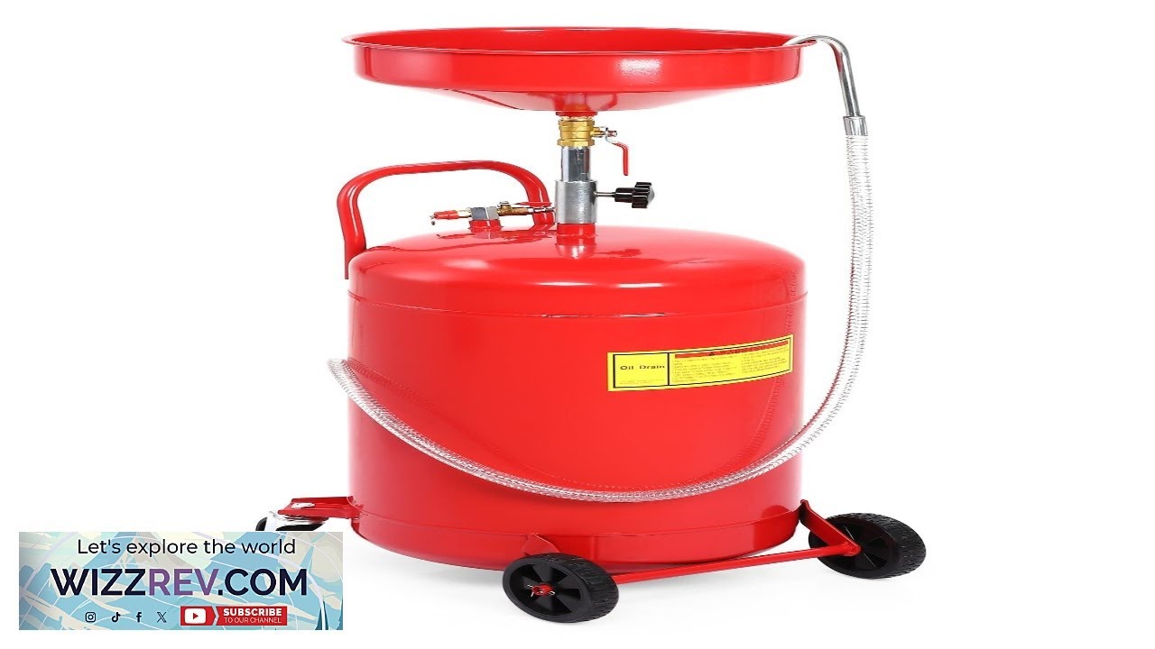 Маслослив Garvee 20 галлонов с пневматическим портативным регулируемым сливом