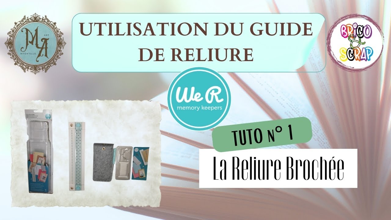 Règles Poinçons Aiguille Fil Kit Reliure Livres Scrapbooking - Accessoires Création Album