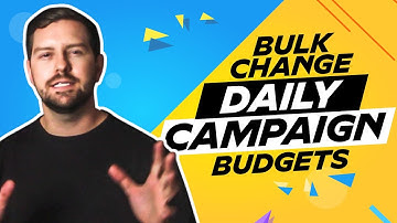 Bulk Change Google Ads Daily Campaign Budgets