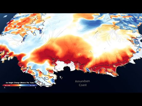 NASA Mission Maps 16 Years of Ice Loss