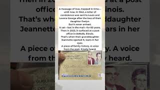 Download Lagu A Letter Meant for Grieving Parents—Delivered 80 Years Later 💌 MP3