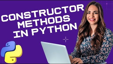 Python Beginner Tutorial 53: Constructor Method in Python