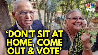 Lok Sabha Election 2024: Narayana & Sudha Murthy's Message To Voters | Karnataka | N18V