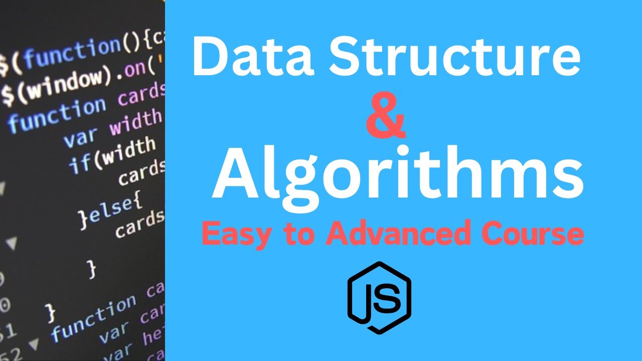 Data Structures and Algorithms Easy to Advanced Course - YouTube