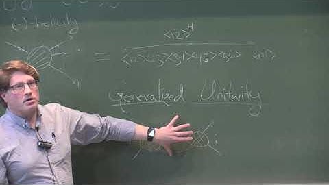 Vernacular of the S-matrix: Lecture 1/4 (Professor Jacob Bourjaily)