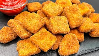 Hazır almaya son! Evde YAPIMI KOLAY süper LEZZETLİ NUGGET tarifi. Nugget nasıl yapılır? Resimi