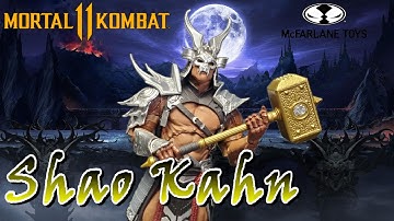 Shao Kahn Platinum - Mortal Kombat - Mcfarlane Action Figure Review #mcfarlanetoys #mortalkombat