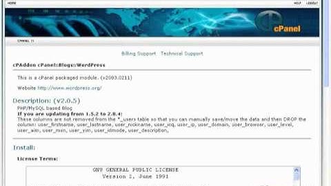 cPanel X3 Site Software