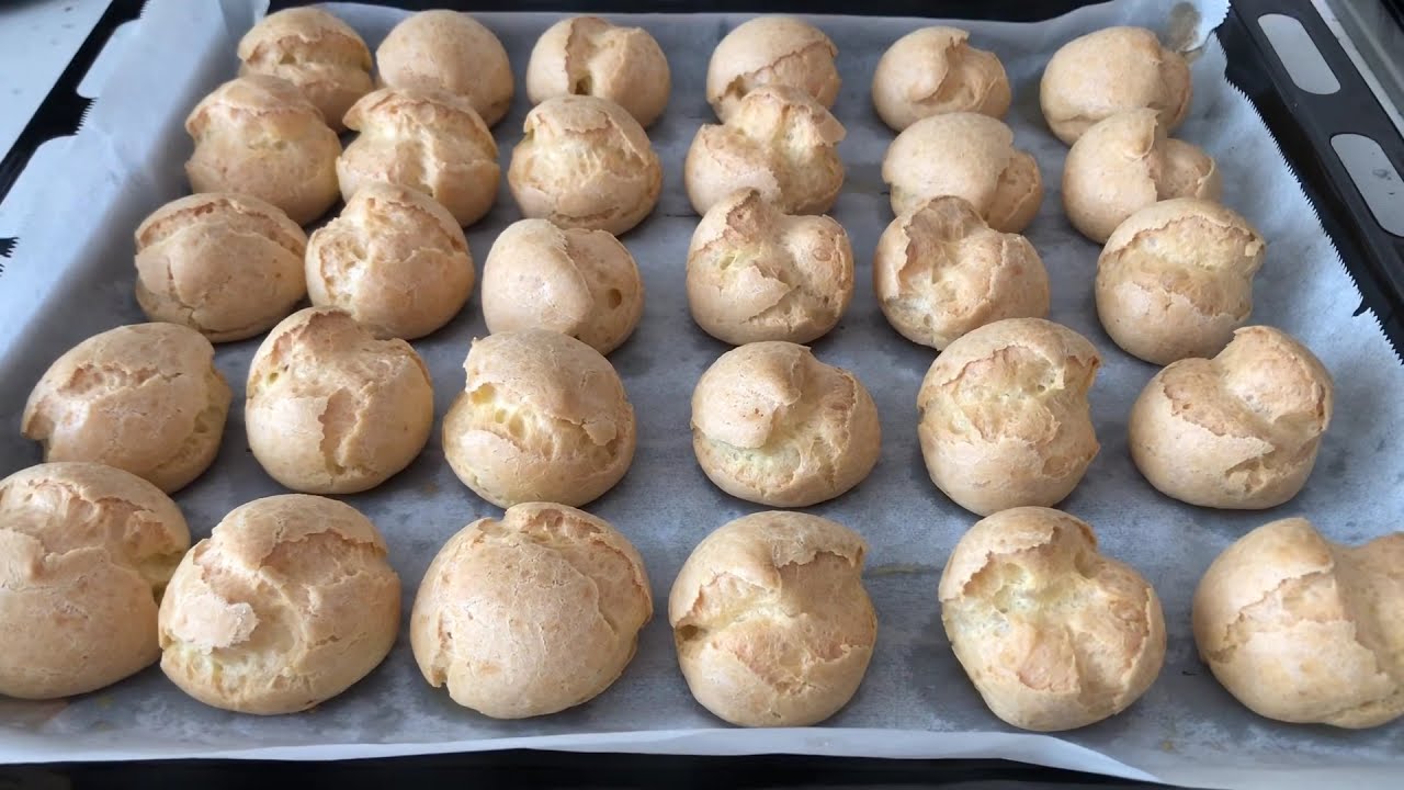 EN PRATİK PROFİTEROL TARİFİ ????ŞU (choux) HAMURU