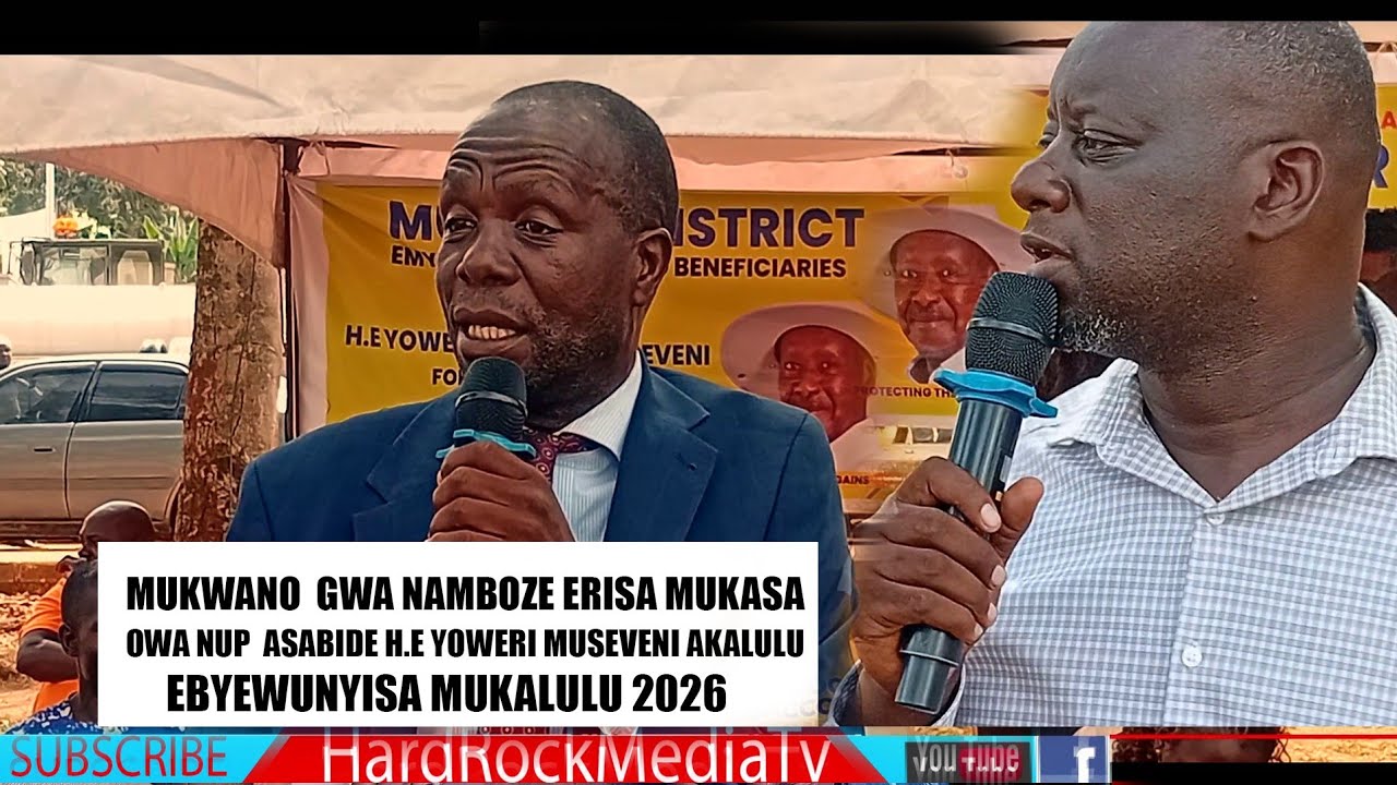 OWA NUP  MUKWANO GWA NAMBOZE  ERISA ASABIDE H.E MUSEVENI AKALÙLU