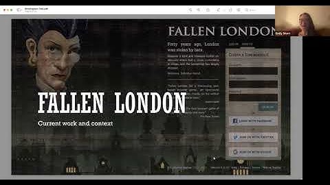 BITs October 2021 - Emily Short: Narrative Design for a Long-Running Live Game