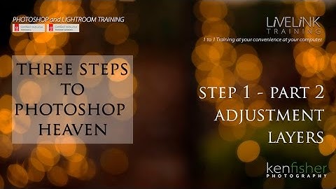 Photoshop CC Tutorial Adjustment Layers Step 1 Part 2 #2