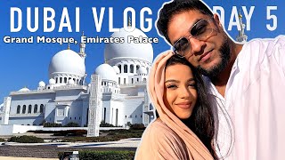 Dubai Travel Vlog, Day 5: Abu Dhabi Grand Mosque & Emirates Palace