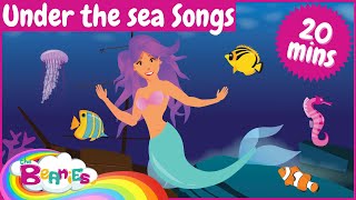 Under the Sea song for kids | Sea Animals Song for children | Learn about the Ocean for kids