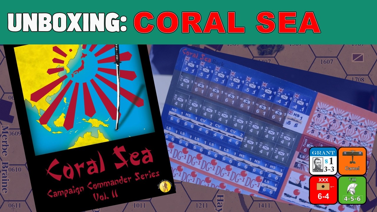 Распаковка Coral Sea