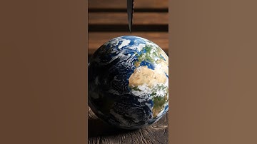 Cutting Through Earth’s Core in ASMR 🔥🌍 Satisfying Lava & Layers! #ASMR #Viral #PlanetSlice"