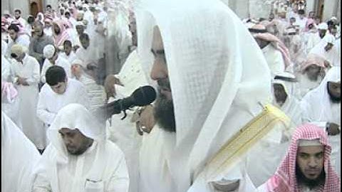 سورة الإنفطار والمطففين للشيخ محمد خليل القارئ من تراويح قباء لعام 1433هجري