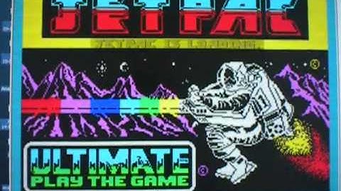 JETPAC Loading ZX Spectrum - EMULATOR