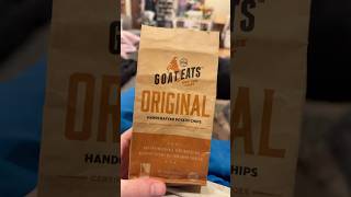 Chip review #709 Goat eats original #snacks #foodreview #chips #junkfood #potatochips