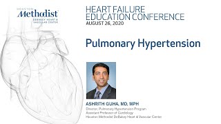 Pulmonary Hypertension (Ashrith Guha, MD) August 26, 2020