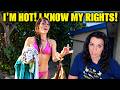 Drunk Beach Karen Insults the Cops Helping Her… Then Pushes Them Too Far | Bodycam