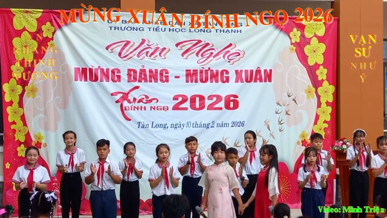 Em là mầm non của Đảng - Sáng tác: Mộng Lân - Biểu diễn: Quỳnh Như & Ngọc Tỷ cùng nhóm múa lớp 5/2