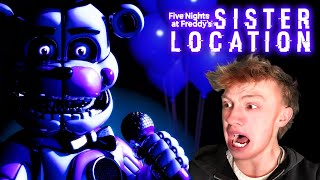 I BEAT Five Nights at Freddy's | SISTER LOCATION