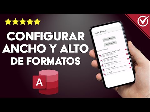 Cómo Configurar el Ancho y Alto de Formatos en Access - Tutorial Completo