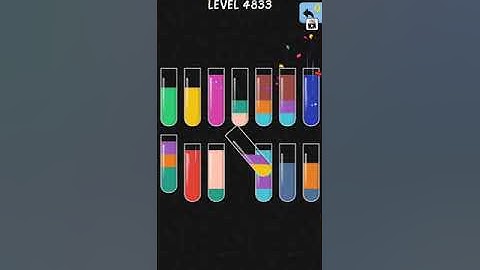 Water Color Sort Level 4831 4832 4833 4834 4835