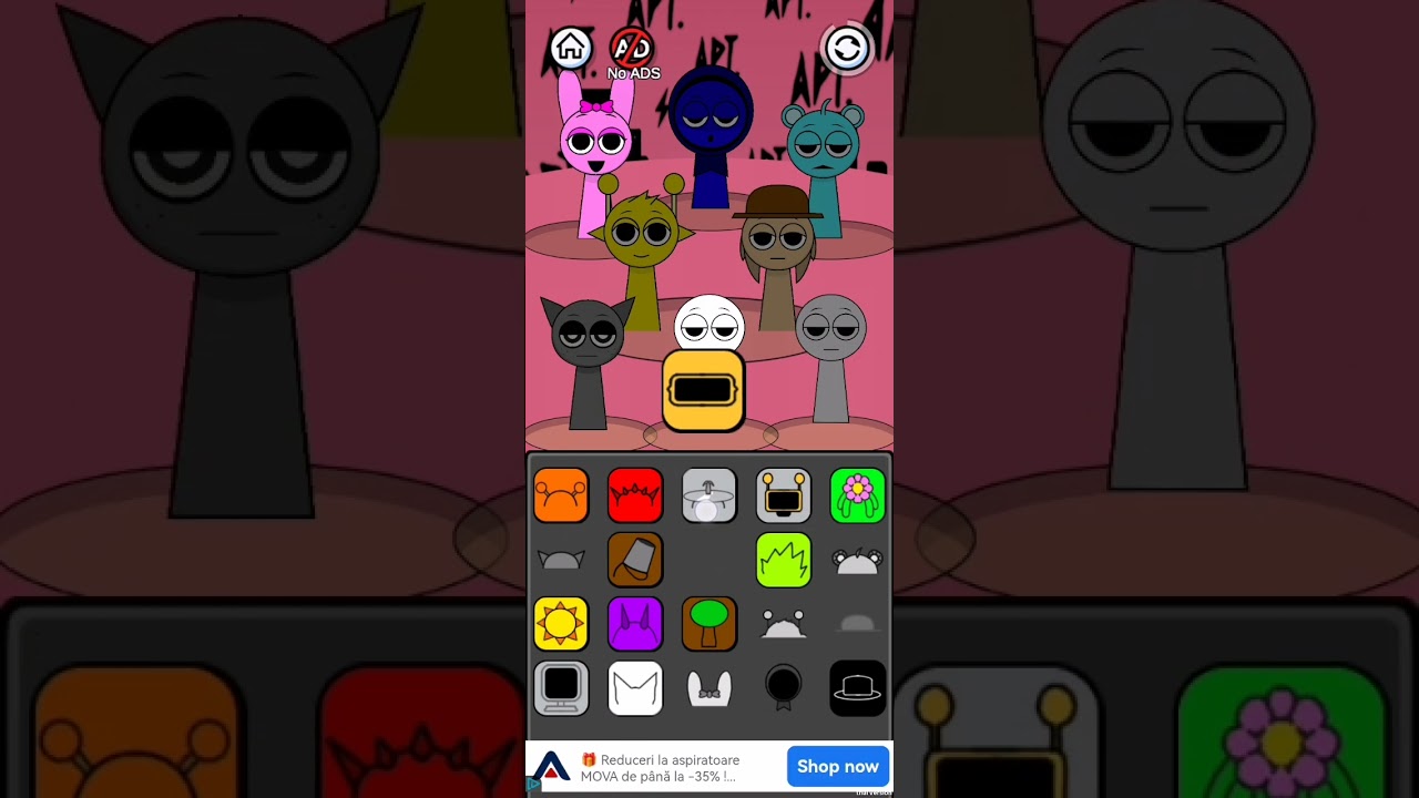 Прохождение неоригинальной игры Sprunki часть 10. (APT) 