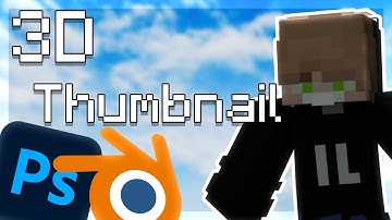 How To Make 3D Minecraft Thumbnails (Blender 2.8+)