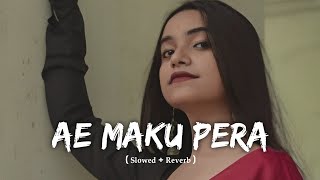 Ae Maku Pera | Santali Lofi Song Romantic | Use - Headphones 🎧 ( Slowed   Reverb ) Shibam 2.0