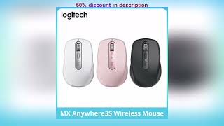 #Logitech Master Series MX Anywhere 3S Bluetooth Wireless Silent Mouse Soft sound Office Female T screenshot 4